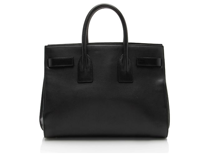 Saint Laurent Sac De Jour Small aus Kalbsleder Schwarz - Ansicht 3