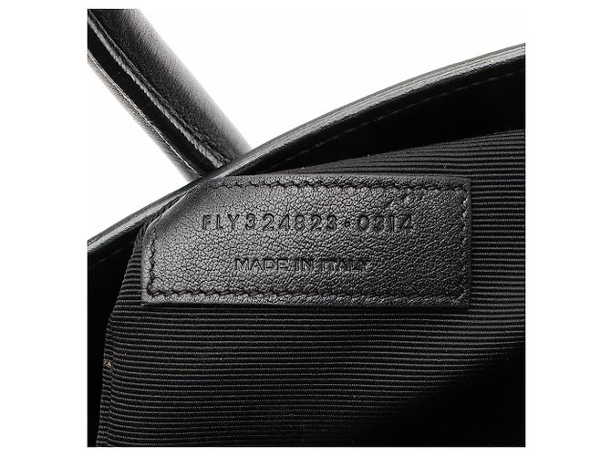Saint Laurent Sac De Jour Small aus Kalbsleder Schwarz - Ansicht 6