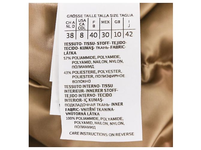 Abrigo acolchado The Cube Down Max Mara Beige Camello - vista 16