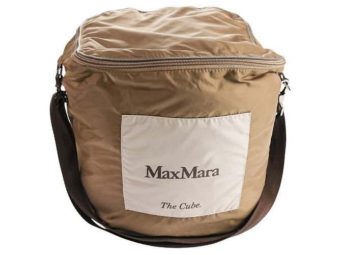 Abrigo acolchado The Cube Down Max Mara Beige Camello - vista 18