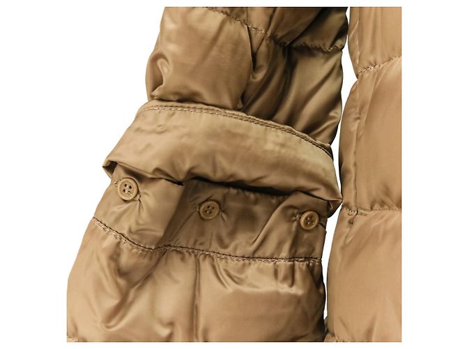 Abrigo acolchado The Cube Down Max Mara Beige Camello - vista 7