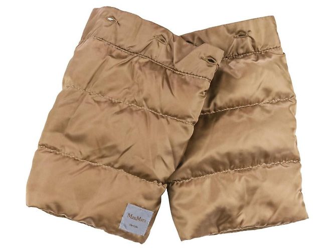 Abrigo acolchado The Cube Down Max Mara Beige Camello - vista 8
