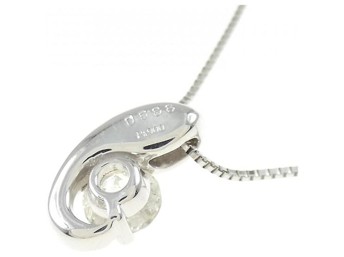 Autre Marque Collana in platino Pt900/Pt850 e diamante Argento - vista 4
