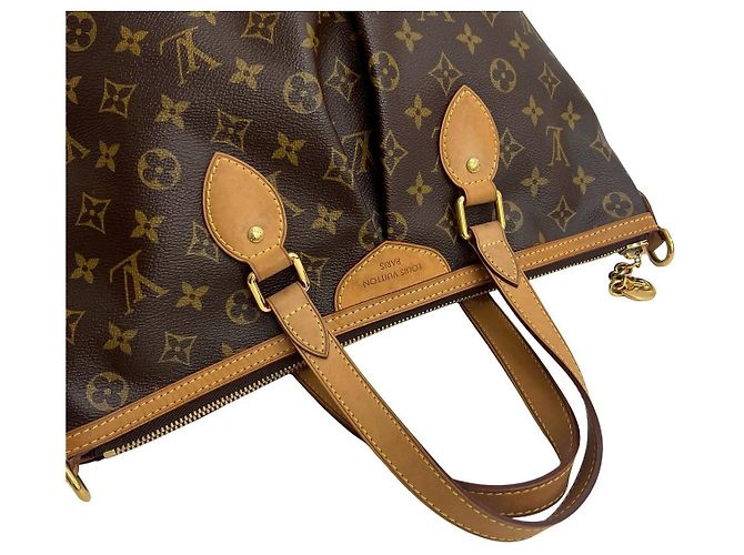 Borsa a mano 2way Louis Vuitton Palermo Monogram Marrone - vista 5