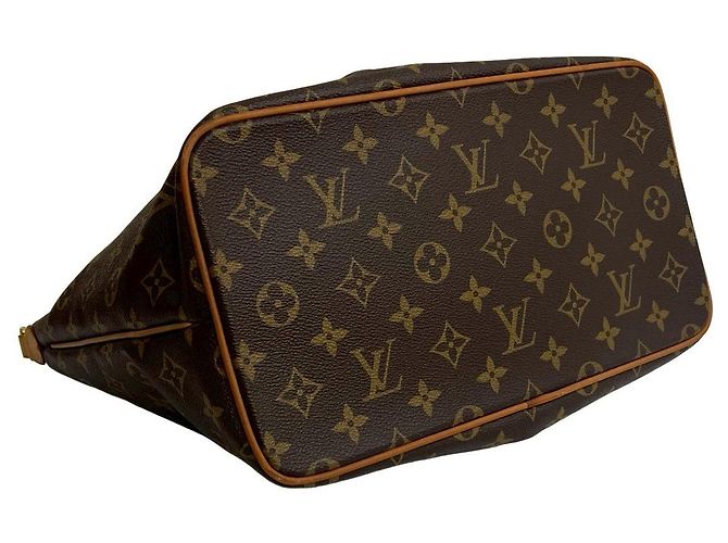 Borsa a mano 2way Louis Vuitton Palermo Monogram Marrone - vista 8
