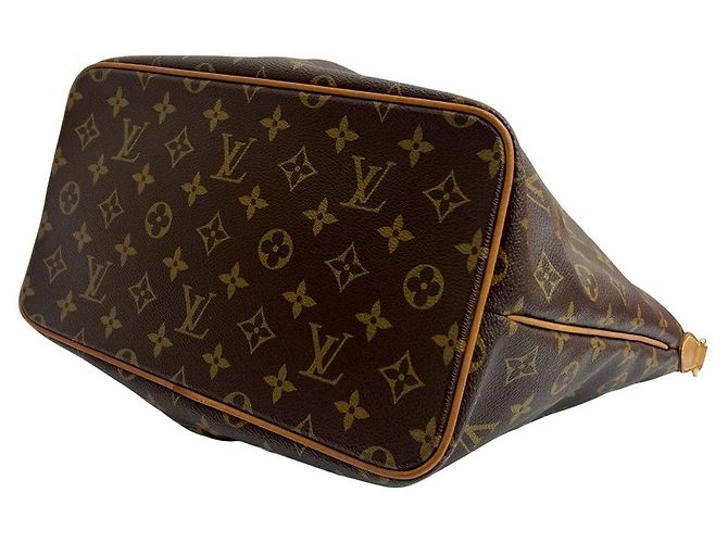 Borsa a mano 2way Louis Vuitton Palermo Monogram Marrone - vista 9