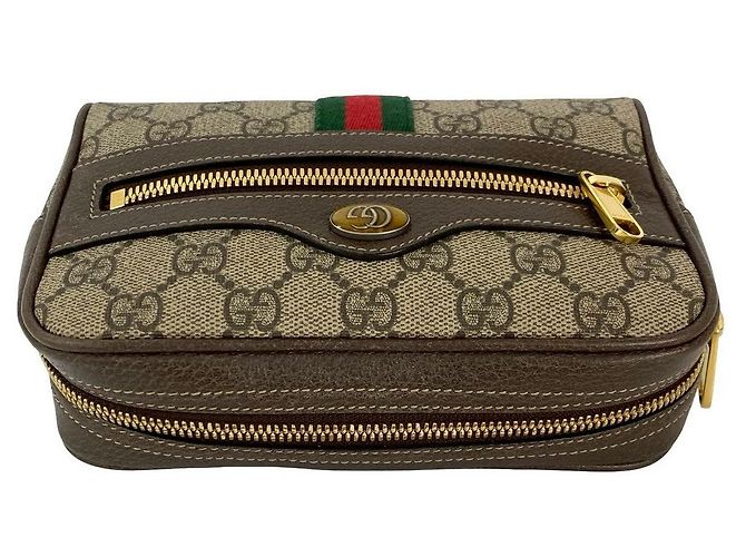 Marsupio Gucci Ophidia GG Supreme Marrone - vista 5