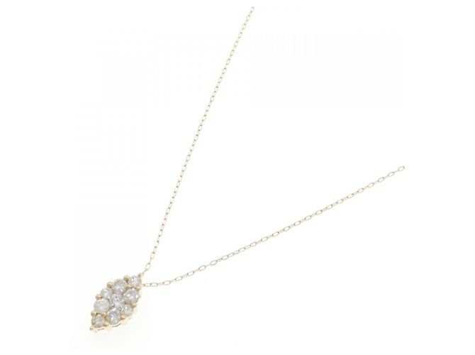 Autre Marque Collana con Diamanti Au750 D'oro - vista 2