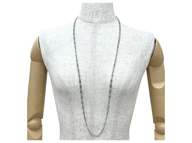 Collana Christian Dior Argento - vista 2