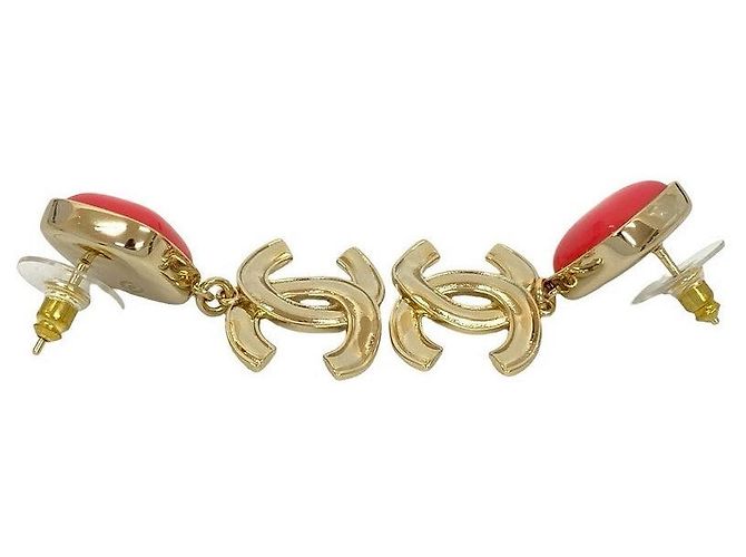 Pendientes Chanel Coco Mark Dorado - vista 5