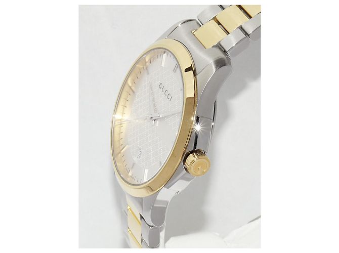 Reloj Gucci G-Timeless en acero inoxidable Dorado - vista 3