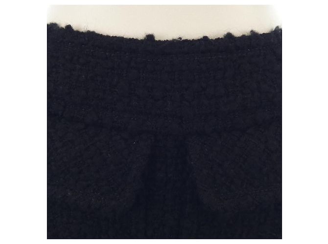 Timeless Falda Chanel Skirt Skirt Negro - vista 5