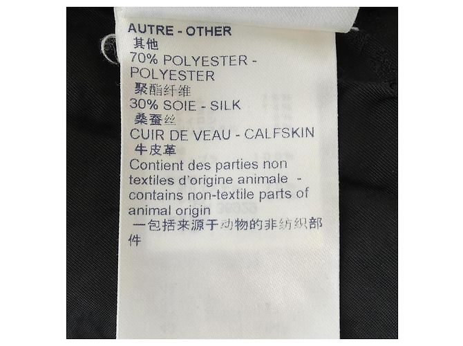 Louis Vuitton Kleid Braun Schwarz Weiß - Ansicht 4