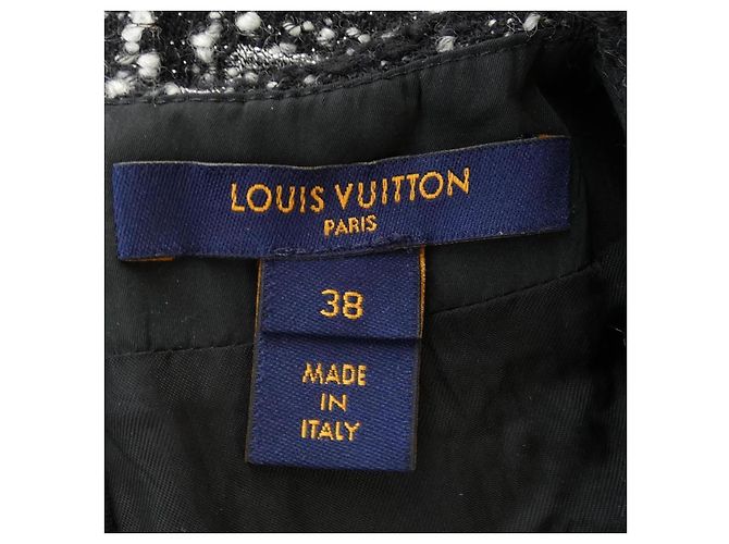 Louis Vuitton Kleid Braun Schwarz Weiß - Ansicht 5