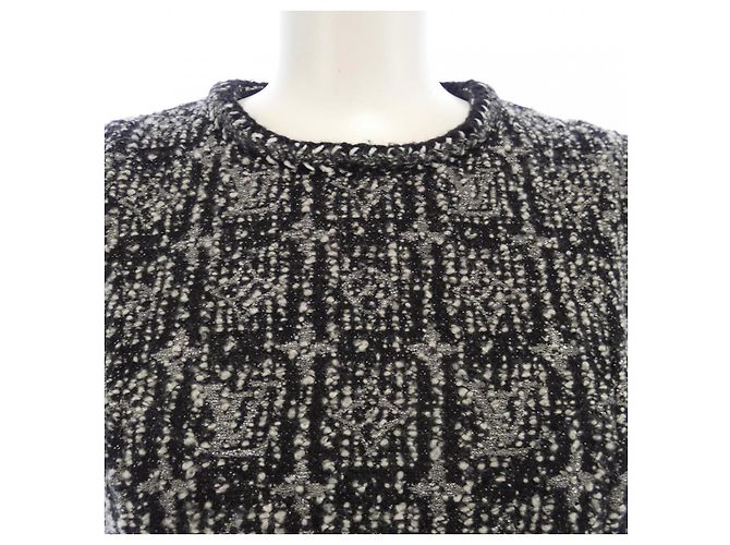 Louis Vuitton Kleid Braun Schwarz Weiß - Ansicht 6