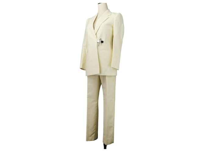 Completo abito Givenchy U-lock Beige Crudo - vista 2