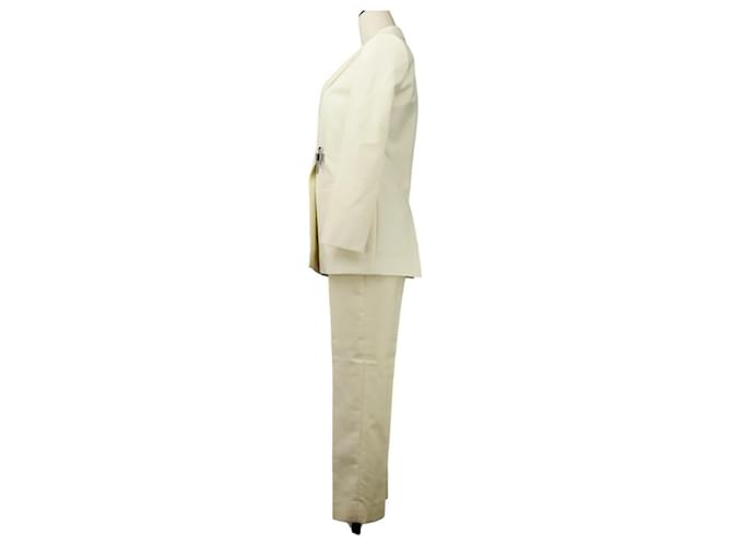 Completo abito Givenchy U-lock Beige Crudo - vista 3