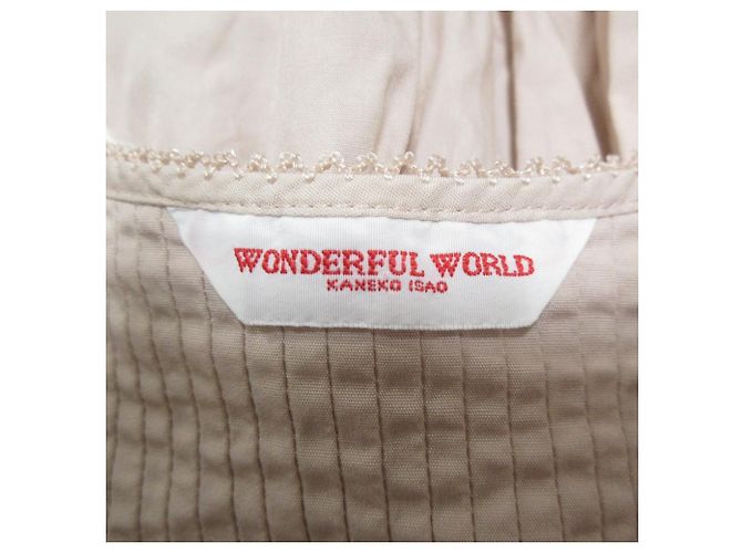 Autre Marque Blusa de mangas curtas com babados e fita de renda WONDERFUL WORLD Rosa - vista 9