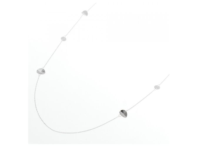 Autre Marque Unoaerre 750WG Halskette Silber - Ansicht 2