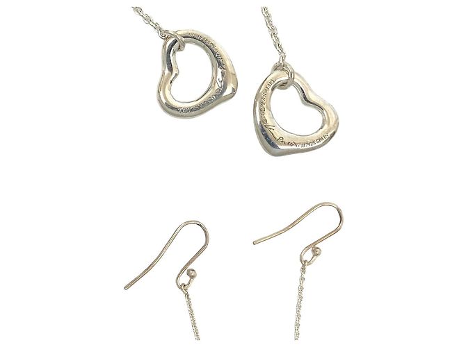 Tiffany & Co Orecchini Open Heart in argento di Tiffany&Co. - vista 3