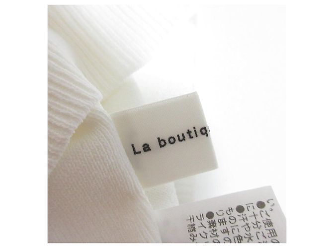 Autre Marque La boutique BonBon Knit Top Blanco - vista 4