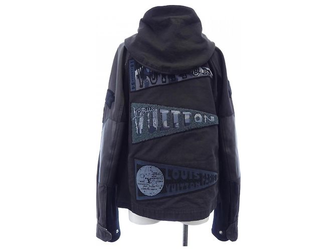 Chaqueta Louis Vuitton de material desconocido Negro - vista 2