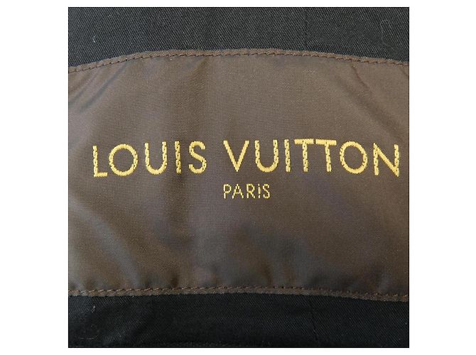 Chaqueta Louis Vuitton de material desconocido Negro - vista 4