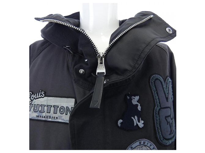 Chaqueta Louis Vuitton de material desconocido Negro - vista 5