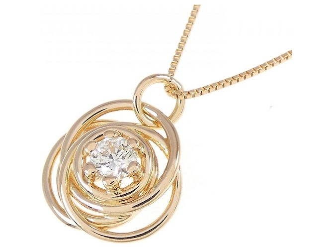 Autre Marque Collana con Diamanti Au750 Rosa - vista 3