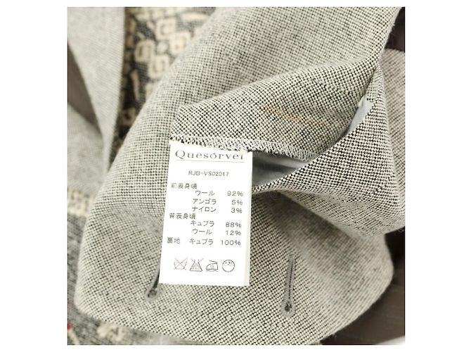Autre Marque Chaleco de lana con bordado Quesorvel Castaño - vista 8