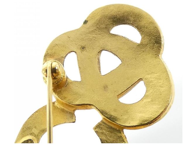 Timeless Spilla Chanel D'oro - vista 3