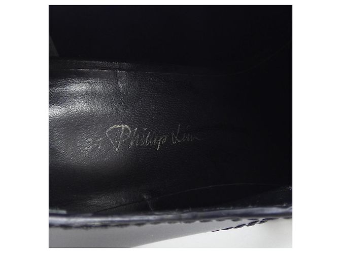 Autre Marque Leder-Pumps 3.1 Phillip Lim Schwarz - Ansicht 6