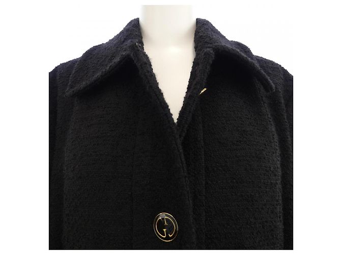 Abrigo de lana Gucci Negro - vista 5