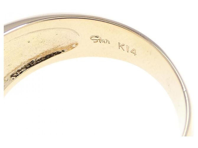 Autre Marque STAR JEWELRY K14 Gelbgold Mondsteinring - Ansicht 4