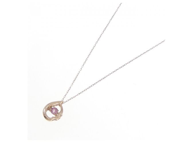 Autre Marque Collana in tourmalina e oro rosa K10 - vista 2