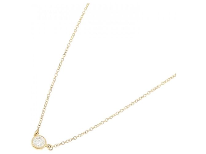 Tiffany & Co Colar Tiffany By The Yard em ouro Au750 e diamantes Dourado - vista 2