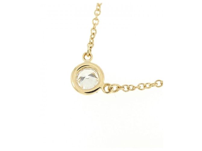 Tiffany & Co Colar Tiffany By The Yard em ouro Au750 e diamantes Dourado - vista 4