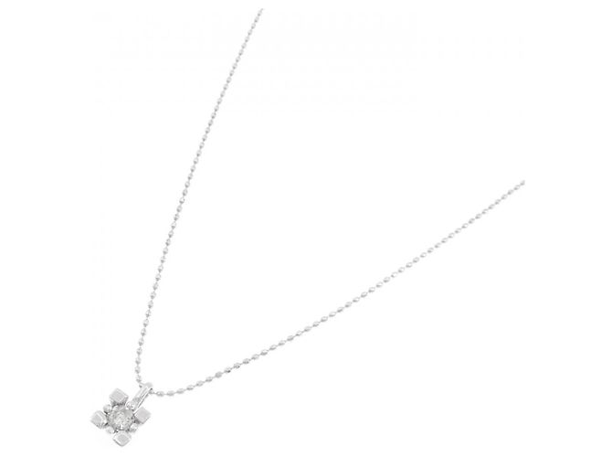 Autre Marque Collana in Au750 con Diamanti Argento - vista 2