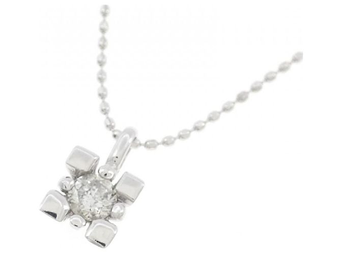 Autre Marque Collana in Au750 con Diamanti Argento - vista 3