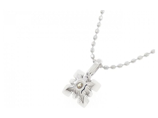 Autre Marque Collana in Au750 con Diamanti Argento - vista 4