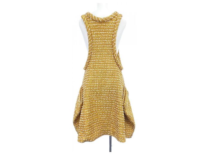 Abito Louis Vuitton D'oro - vista 2