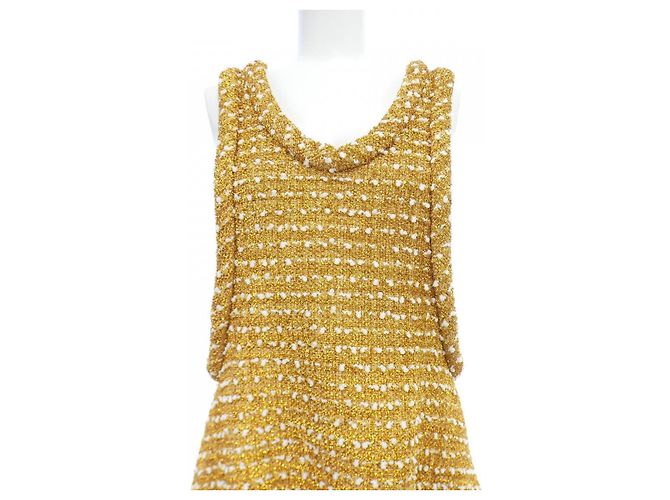 Abito Louis Vuitton D'oro - vista 5