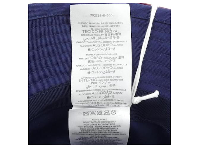 Gucci Hut Blau Marineblau - Ansicht 3