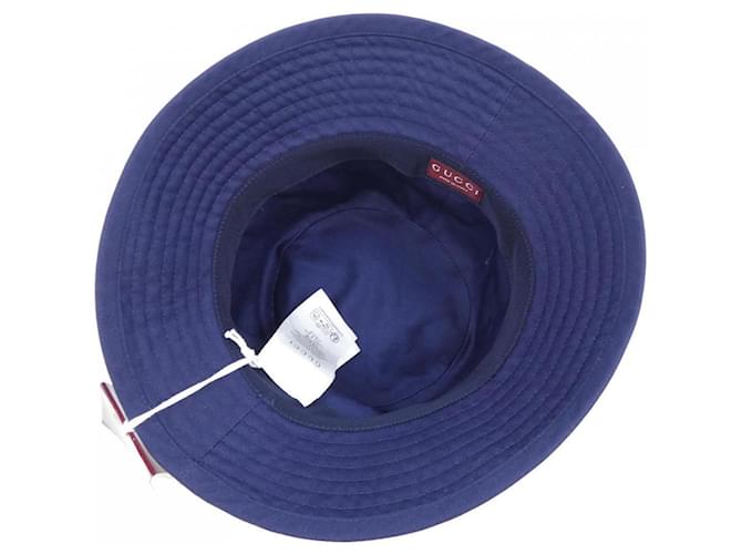 Gucci Hut Blau Marineblau - Ansicht 5