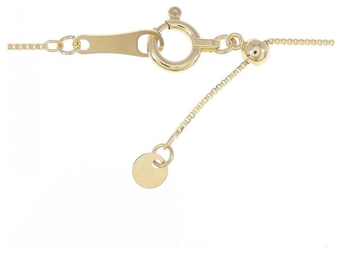 Autre Marque Au750 Initial M Halskette Golden - Ansicht 5