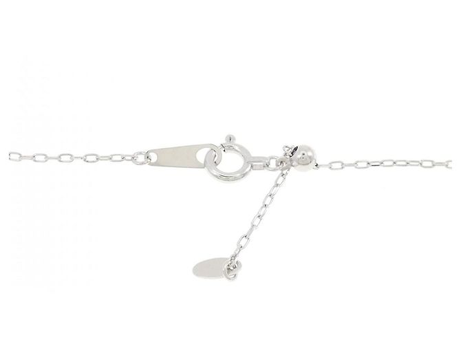 Autre Marque Collana in oro bianco Au750 e diamanti Argento - vista 5