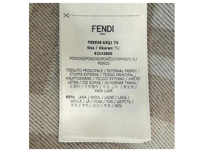 Capa Fendi FXX636 A3Q1 Beige - vista 3
