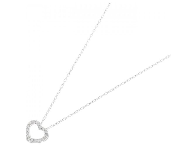 Autre Marque Collana in oro bianco Au750 e diamanti Argento - vista 2