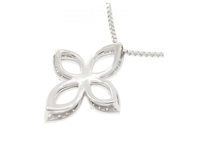 Autre Marque Collana in oro bianco Au750 e diamanti Argento - vista 4