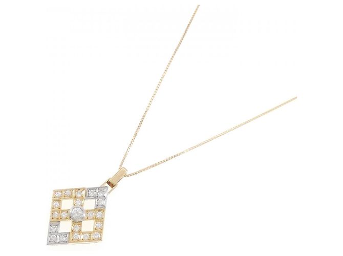 Autre Marque Collana con diamanti Au750 D'oro - vista 2